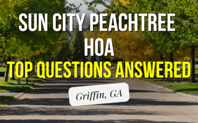 Sun City Peachtree HOA: Answers to 15 Common Questions